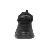 TENIS SKECHERS NIÑO 24003LMXBBK SIMIPIEL NEGRO 18-22