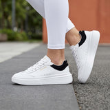 TENIS SKECHERS MUJER 185060WBK SIMIPIEL BLANCO