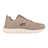 TENIS SKECHERS FRONT RUNNER HOMBRE 232298TPE TEXTIL BEIGE