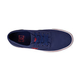 TENIS DAMA DC FLASH 2 ADYS300242NRD TEXTIL AZUL