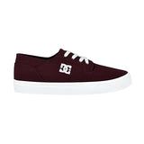 TENIS DAMA DC SHOES ADYS300755BUR TEXTIL VINO