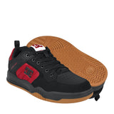 TENIS DC SHOES HAVOC HOMBRE MX000019BKRD SUEDE NGO