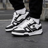 TENIS DC SHOES PRODIGY HOMBRE MX000017WHT SIMI BCO/NGO