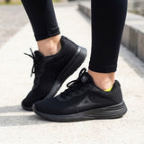 TENIS CORRER DAMA PIRMA 8500 TEXTIL NEGRO