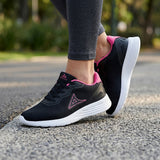 TENIS PIRMA FULL SPEED MUJER 8514-218 TEXTIL NEGRO