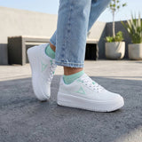 TENIS PIRMA FLOWERS MUJER 5534-192 SIMIPIEL BLANCO