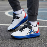 TENIS PIRMA BASKET NIÑO 2023-187 SIMI BCO/AZUL 18-21