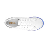 Tenis LED Stylo Para Dama 700 23-26 Blanco y Plateado
