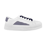 TENIS CASUALES PARA DAMA STYLO SH8806 SIMIPIEL BLANCO
