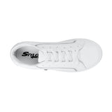 TENIS CASUALES DAMA STYLO 9010 SIMIPIEL BLANCO