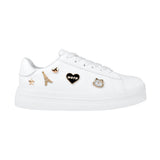 TENIS CASUALES STYLO MUJER 9736 SIMIPIEL BLANCO