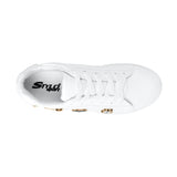 TENIS CASUALES STYLO MUJER 9736 SIMIPIEL BLANCO