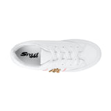 TENIS CASUALES STYLO MUJER 9757 SIMIPIEL BLANCO