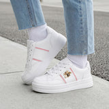 TENIS CASUALES STYLO MUJER 9757 SIMIPIEL BLANCO