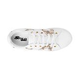 TENIS CASUALES STYLO MUJER 9439 SIMIPIEL BLANCO 