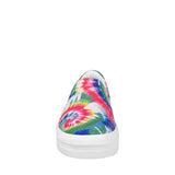 TENIS CASUALES PARA DAMA STYLO 7026 TEXTIL BLANCO ARCOIRIS