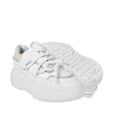 TENIS CASUALES DAMA STYLO 7004 SIMIPIEL BLANCO