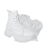 TENIS CASUALES DAMA STYLO 9345 SIMIPIEL BLANCO