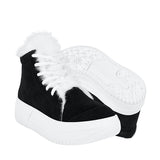 TENIS STYLO MUJER 9732 TEXTIL NEGRO