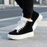 TENIS STYLO MUJER 9732 TEXTIL NEGRO