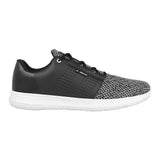 Tenis casuales Stylo para hombre textil negro oxford 2403