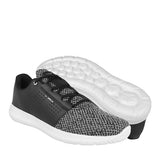 Tenis casuales Stylo para hombre textil negro oxford 2403