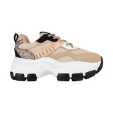 TENIS CASUALES DAMA STYLO 12034 TEXTIL BEIGE