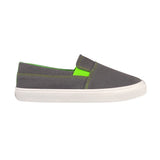 TENIS CASUALES STYLO 7121VD 23-26 TEXTIL GRIS VERDE
