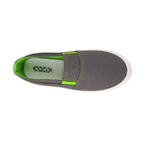TENIS CASUALES STYLO 7121VD 23-26 TEXTIL GRIS VERDE