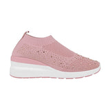 TENIS CASUALES DAMA FUROR 18779 TEXTIL ROSA