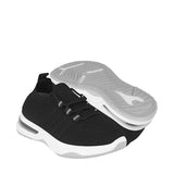 TENIS CASUALES NIÑO FUROR 23103 TEXTIL NEGRO