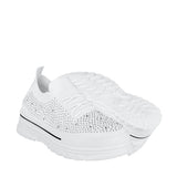 TENIS CASUALES DAMA FUROR 25013 TEXTIL BLANCO