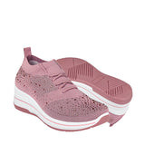 TENIS CASUALES DAMA FUROR 25017 TEXTIL ROSA