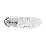 TENIS CASUALES PARA DAMA STYLO SL-777 SIMIPIEL BLANCO 23-26