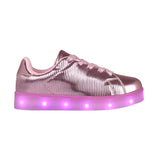 TENIS CASUALES PARA NIÑA LED AND WHEELS HG17376 ROSA