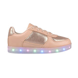 TENIS CASUALES PARA NIÑA LED & WHEELS HG17310 ROSA 22-25