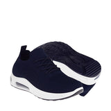 TENIS CASUALES DAMA VIA URBANA H704-2202 TEXTIL AZUL