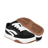 TENIS CASUALES BLACK REPUBLIC MUJER PSM24122036 SIMIPIEL NEGRO