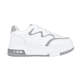 TENIS BLACK REPUBLIC MUJER PSM24122016 SIMIPIEL BLANCO