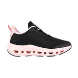 TENIS VIA URBANA MUJER CY-250148 TEXTIL NEGRO/ROSA