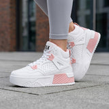 Tenis Casuales Black Republic, color simipiel blanco, corrida 22-26