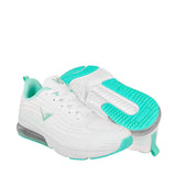 TENIS VIA URBANA MUJER CY-32197 TEXTIL BCO/VDE