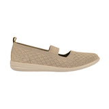 TENIS CASUALES DAMA SIENA 615 TEXTIL BEIGE