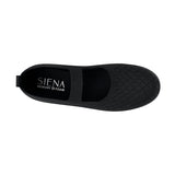 TENIS CASUALES DAMA SIENA 615 TEXTIL NEGRO