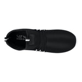 TENIS CASUALES CABALLERO SIENA 606 TEXTIL NEGRO