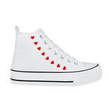 TENIS CASUALES DAMA TORRENTE DX23603 TEXTIL BLANCO
