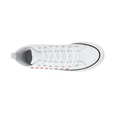 TENIS CASUALES DAMA TORRENTE DX23603 TEXTIL BLANCO