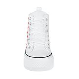 TENIS CASUALES DAMA TORRENTE DX23603 TEXTIL BLANCO