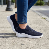 Tenis Casuales Torrente para mujer, color textil azul, corrida 23-26