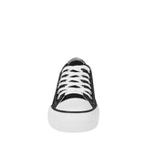TENIS CASUALES TORRENTE MUJER BK0826-1 TEXTIL NEGRO
